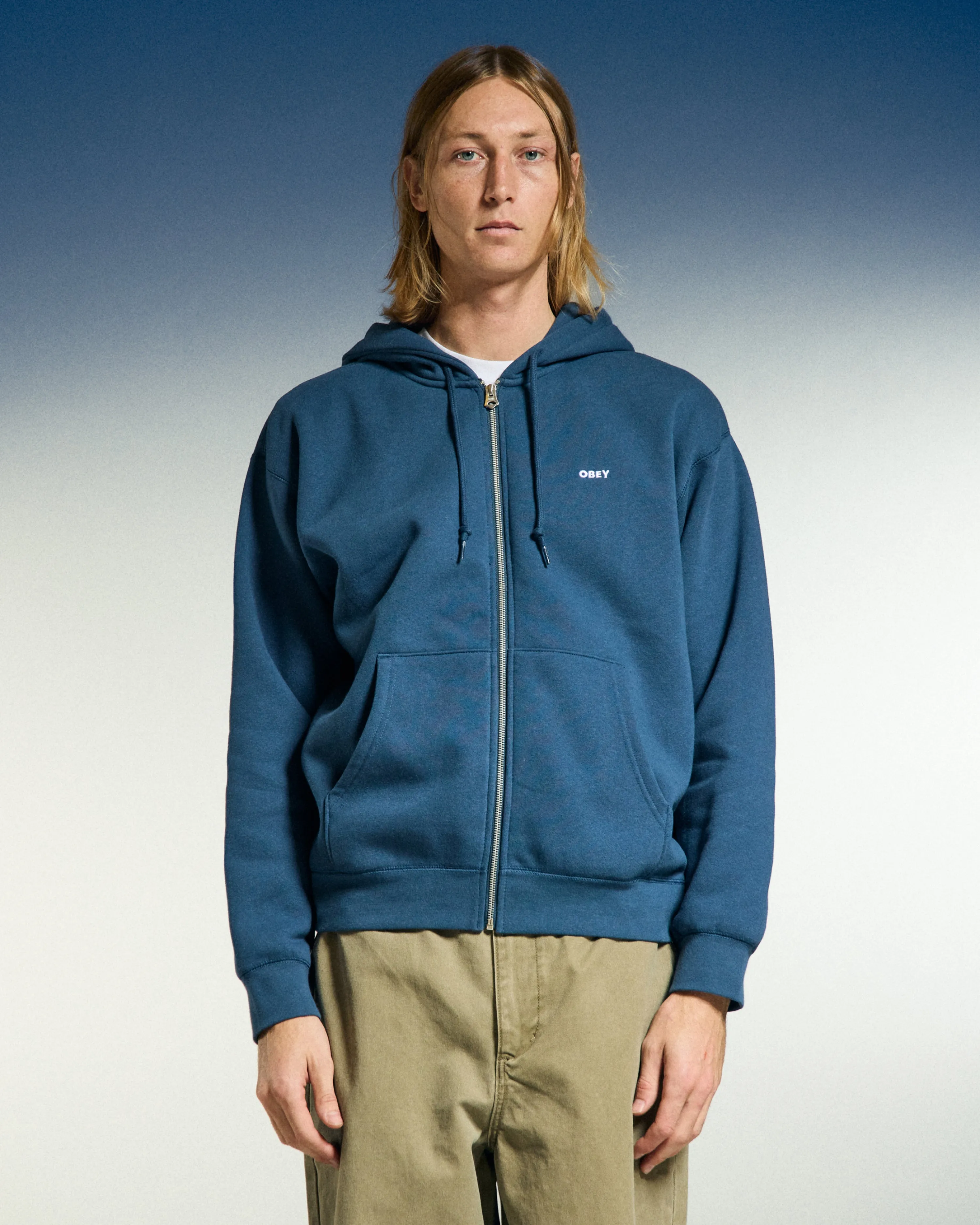 EST. WORKS BOLD II ZIP HOOD sold by Obey product image thumbnail 5