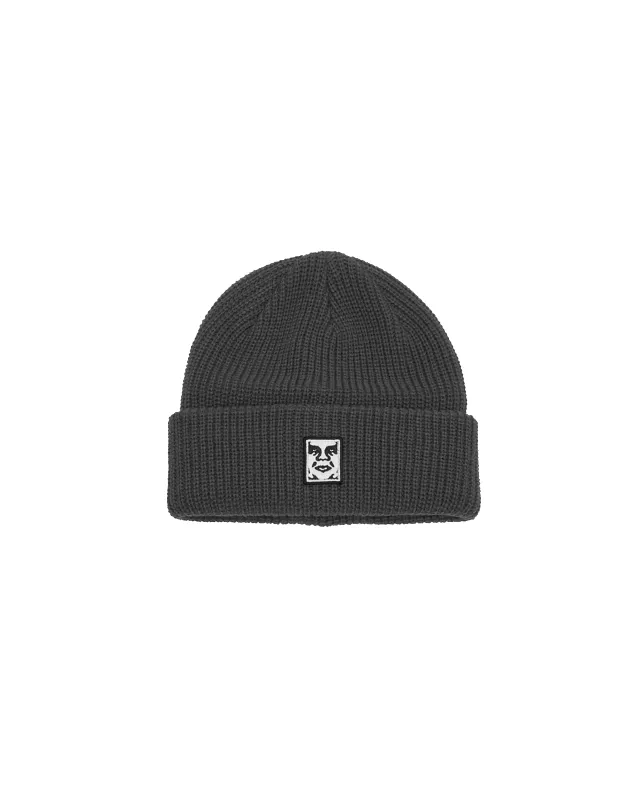 MID ICON PATCH CUFF BEANIE sold by Obey