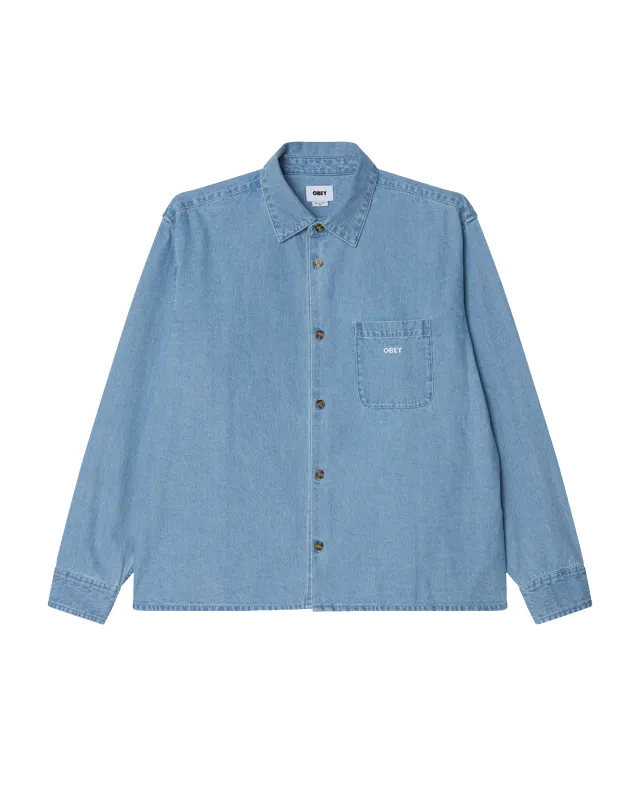 PABLO DENIM SHIRT sold by Obey