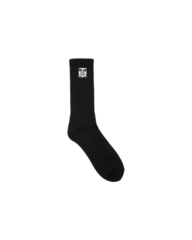 ICON FACE SOCKS sold by Obey