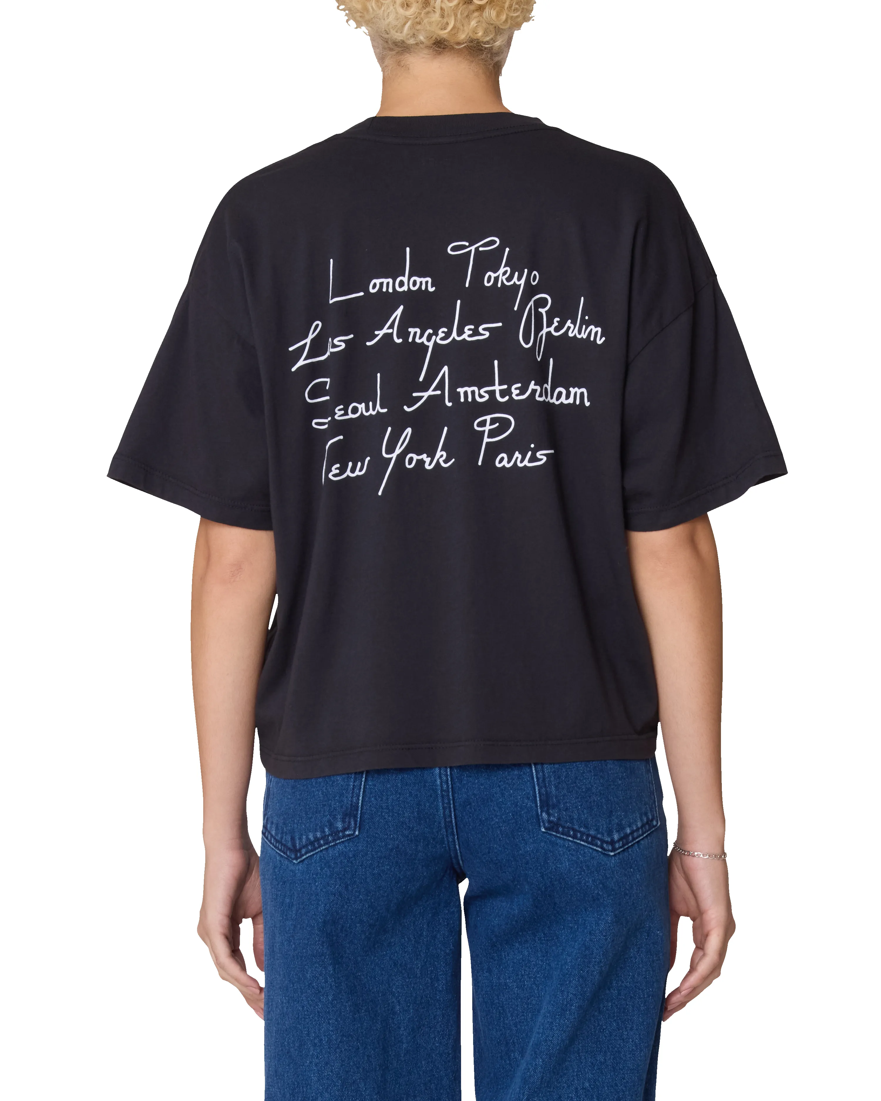 SCRIPTY CITIES ROW T-SHIRT sold by Obey