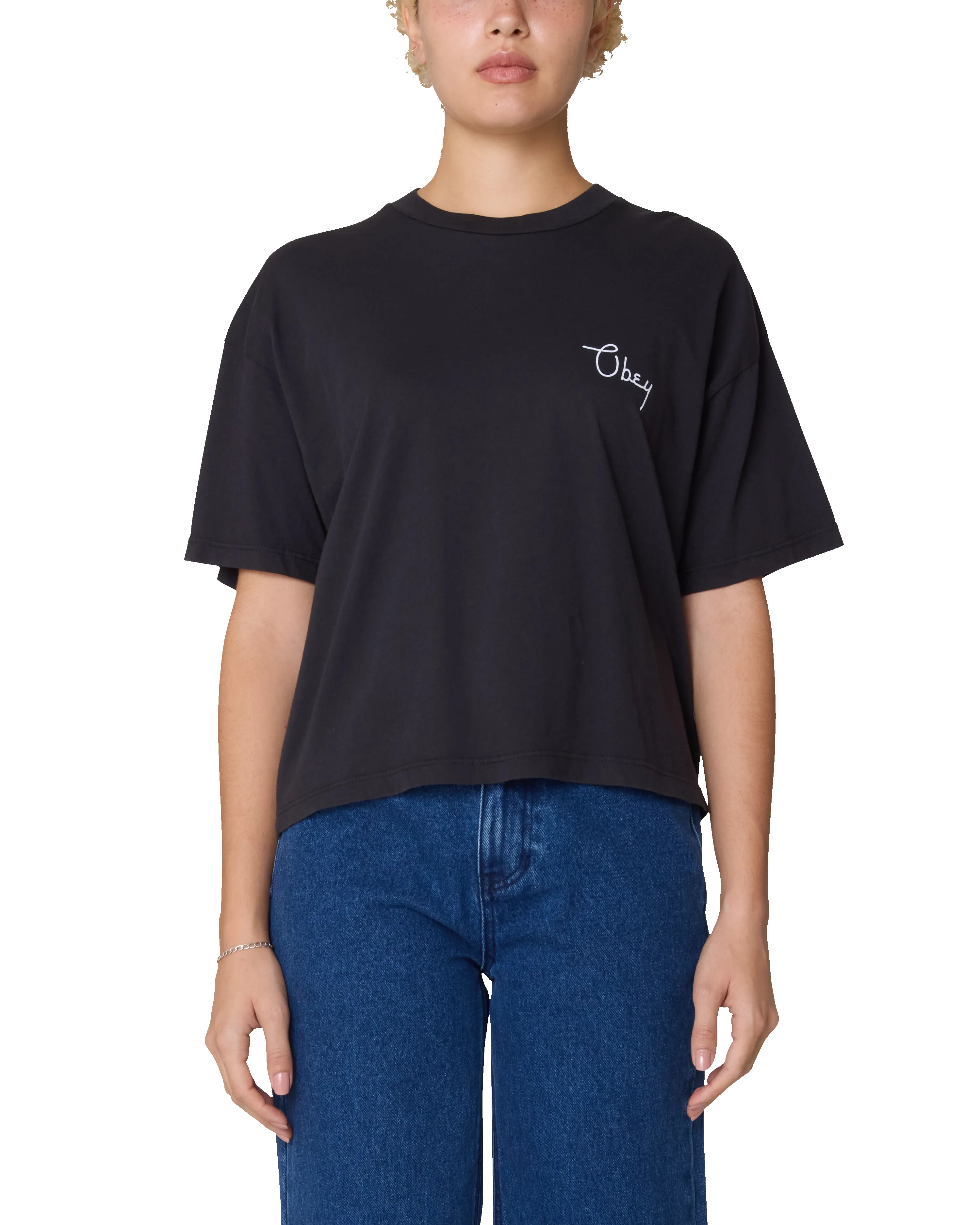 SCRIPTY CITIES ROW T-SHIRT sold by Obey product image thumbnail 2