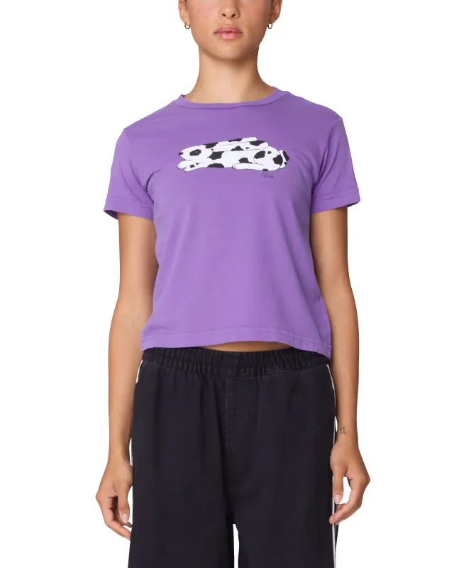 ENGLISH SPOT BUNNY KAIA T-SHIRT sold by Obey