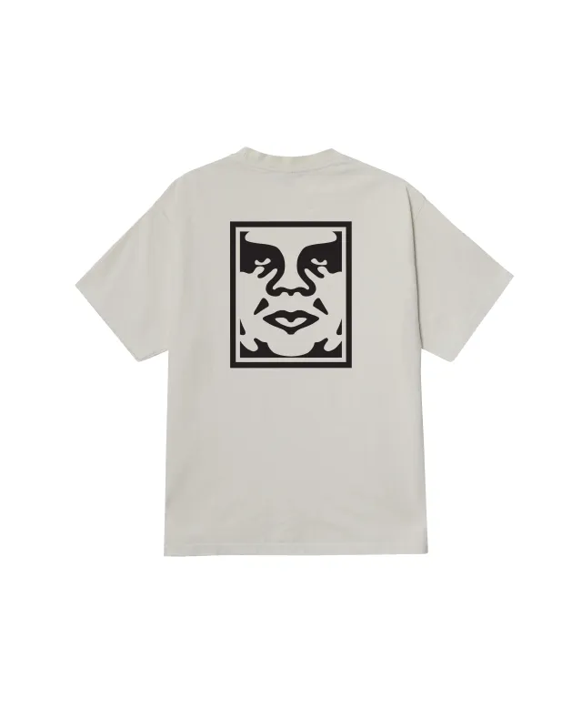 OBEY BOLD ICON FACE PIGMENT T-SHIRT sold by Obey