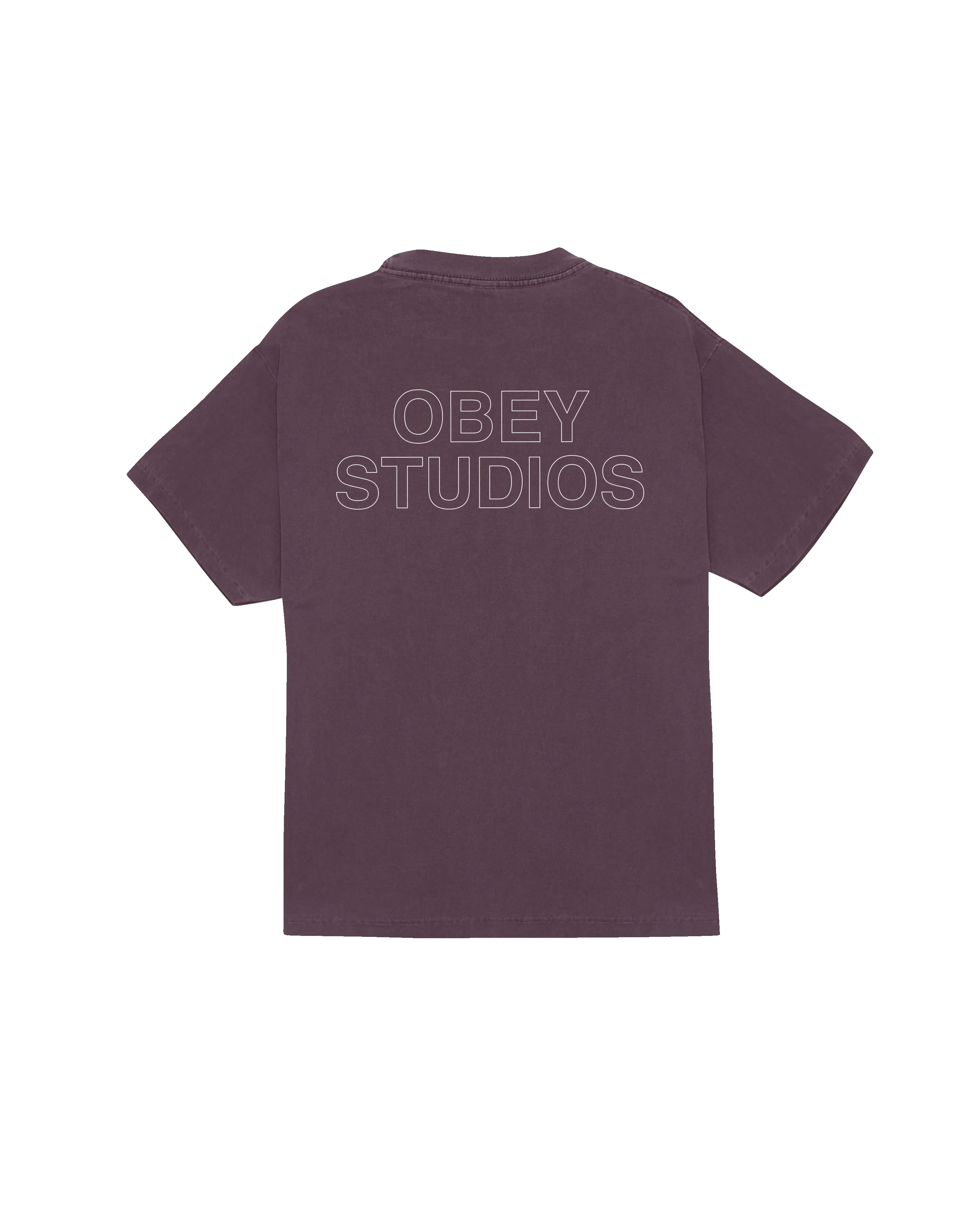 OBEY STUDIOS OUTLINE PIGMENT T-SHIRT sold by Obey