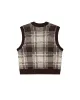 AVON PLAID VEST sold by Obey