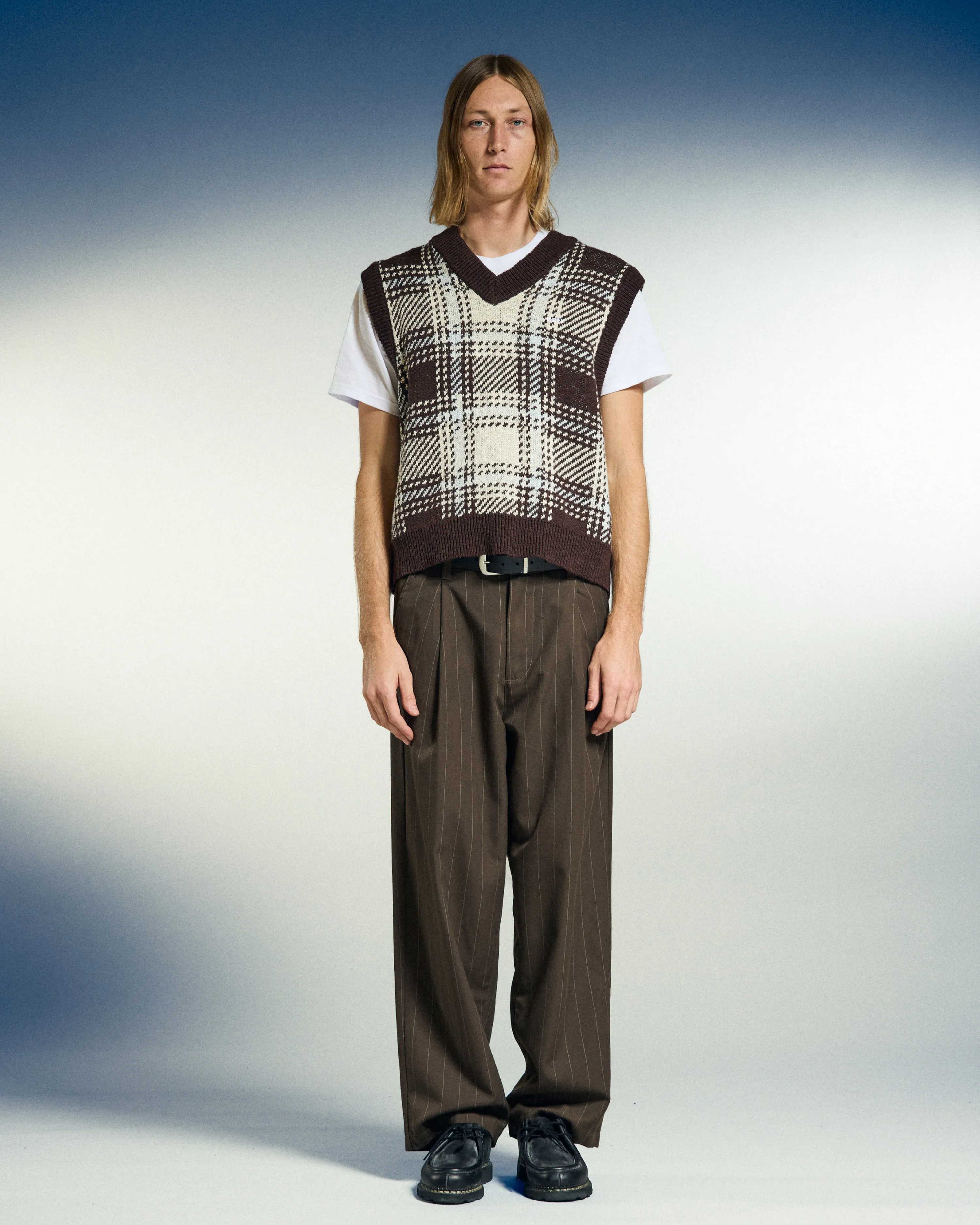 AVON PLAID VEST sold by Obey product image thumbnail 4