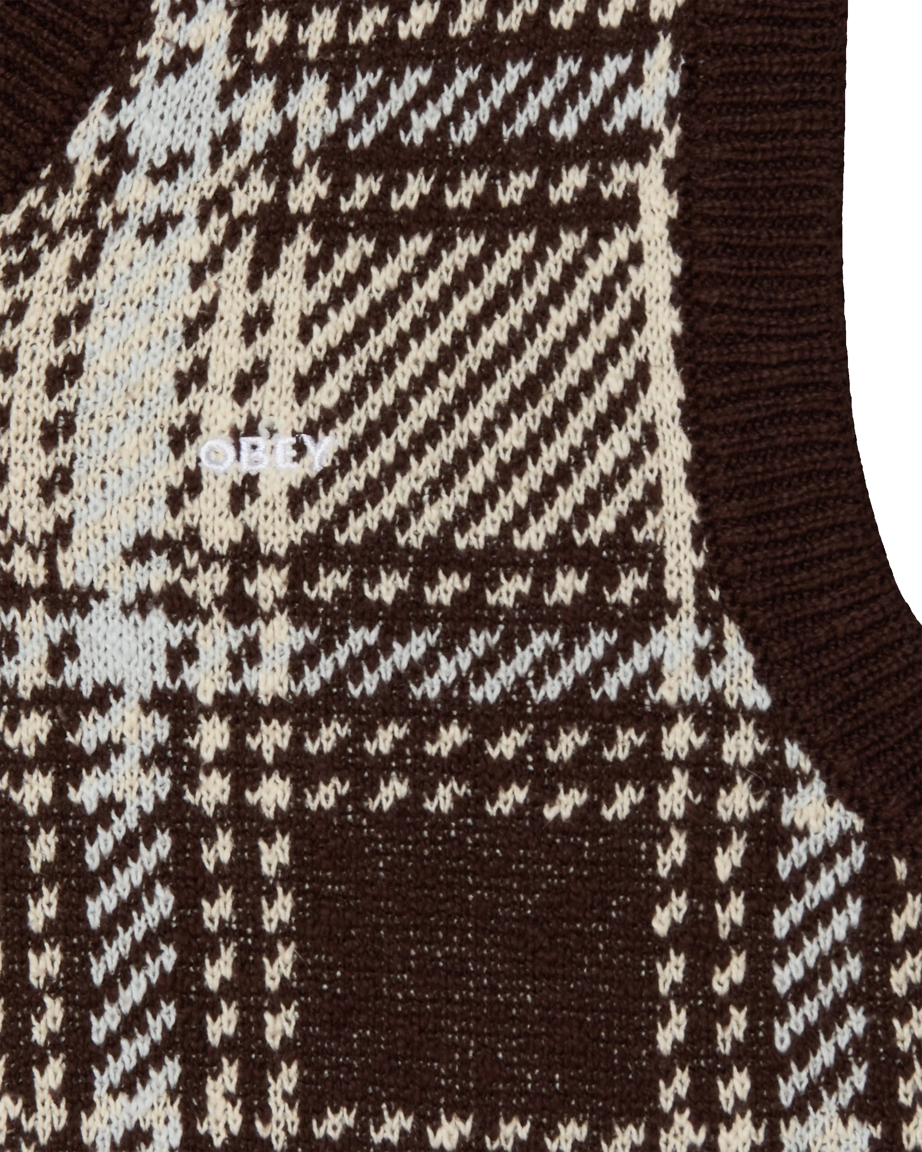 AVON PLAID VEST sold by Obey product image thumbnail 3