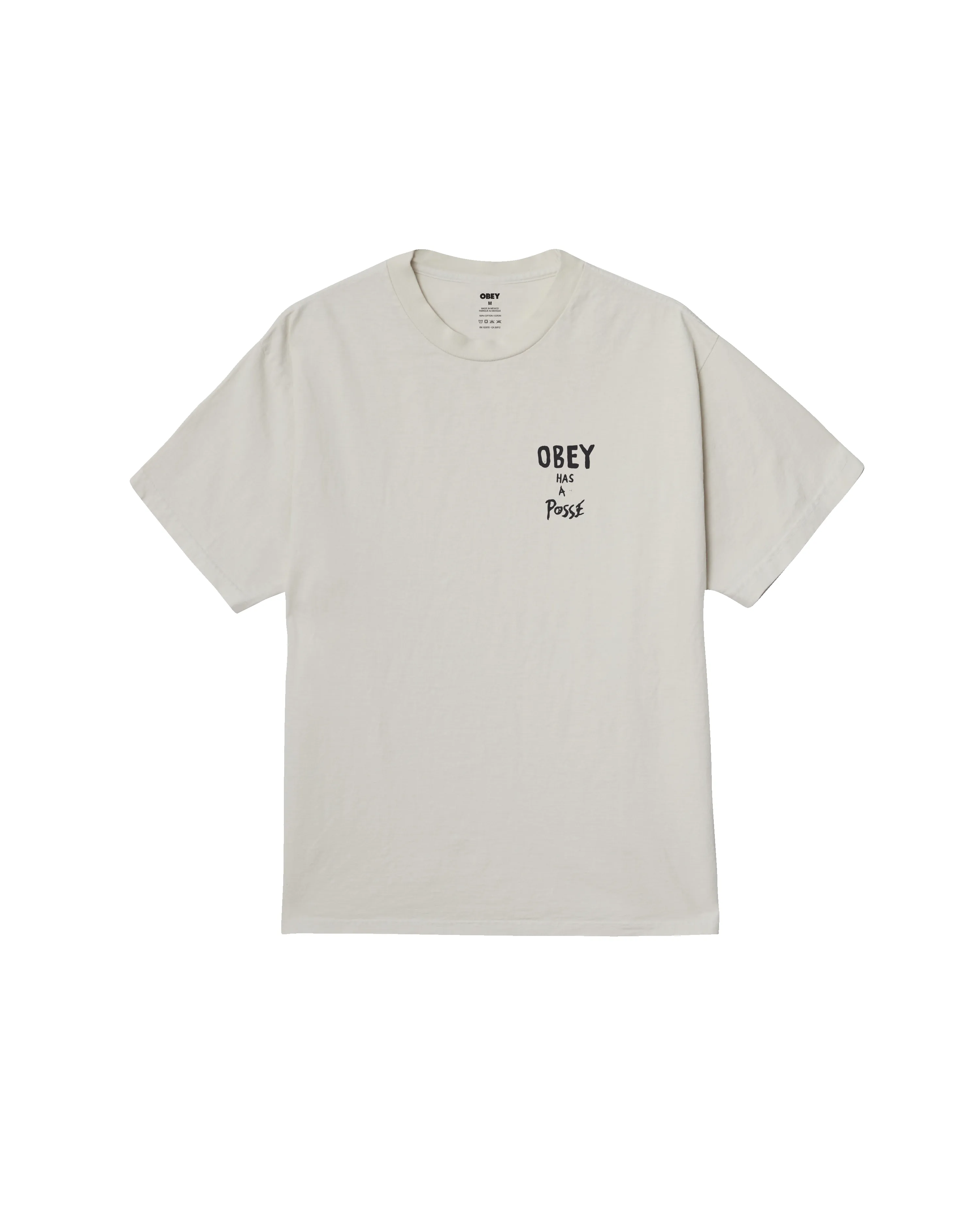 OBEY HAS A POSSE PIGMENT T-SHIRT sold by Obey product image thumbnail 2