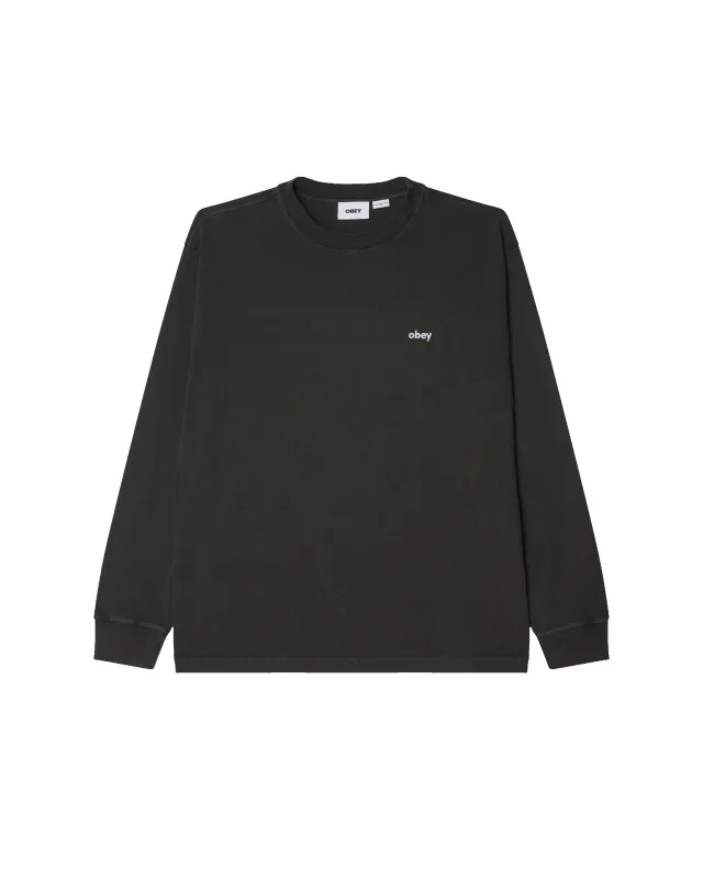 LOWERCASE PIGMENT LS T-SHIRT sold by Obey