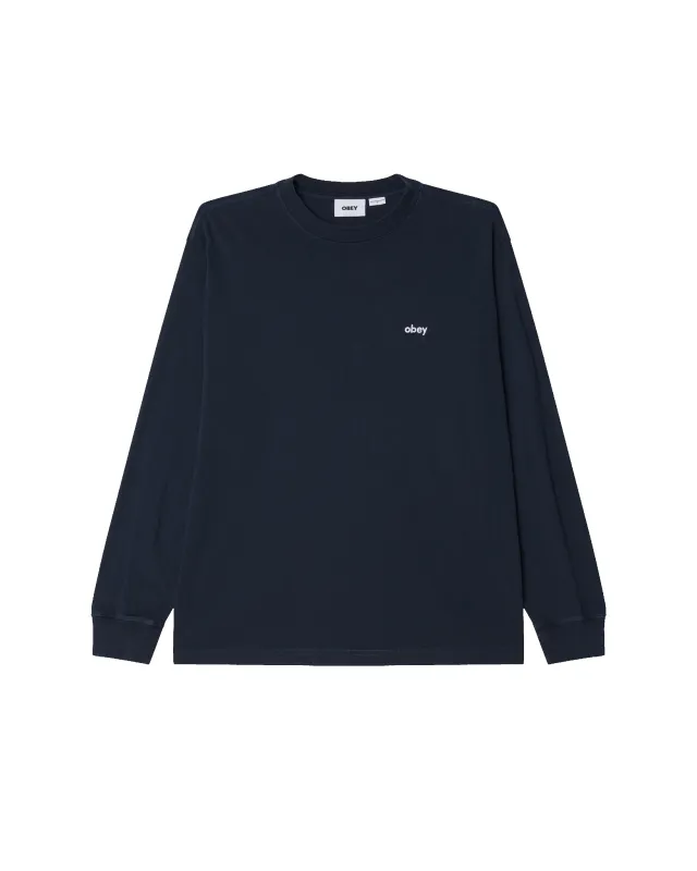 LOWERCASE PIGMENT LS T-SHIRT sold by Obey