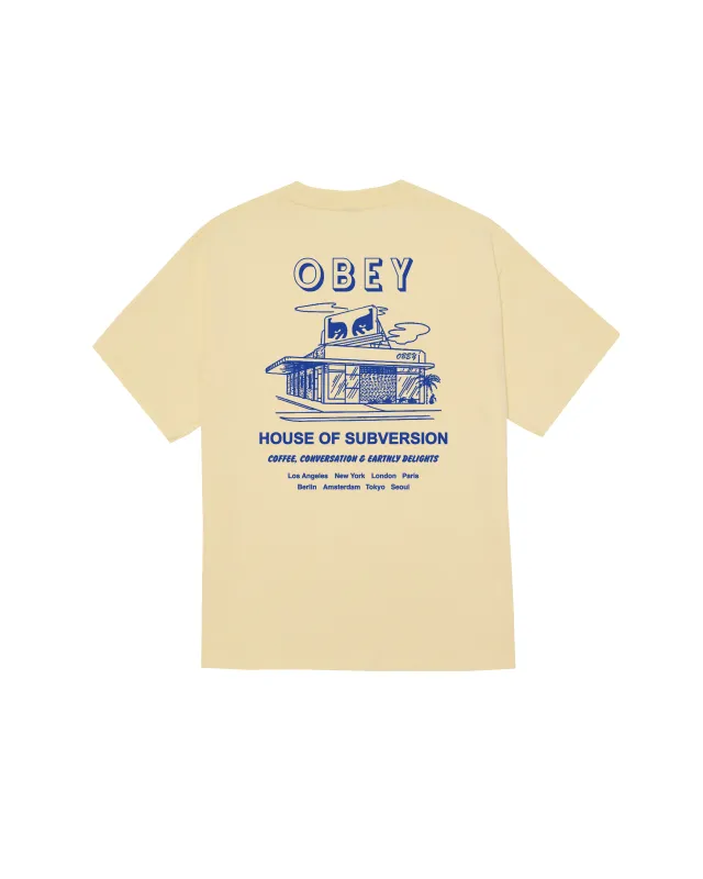 HOUSE OF SUBVERSION CLASSIC T-SHIRT sold by Obey