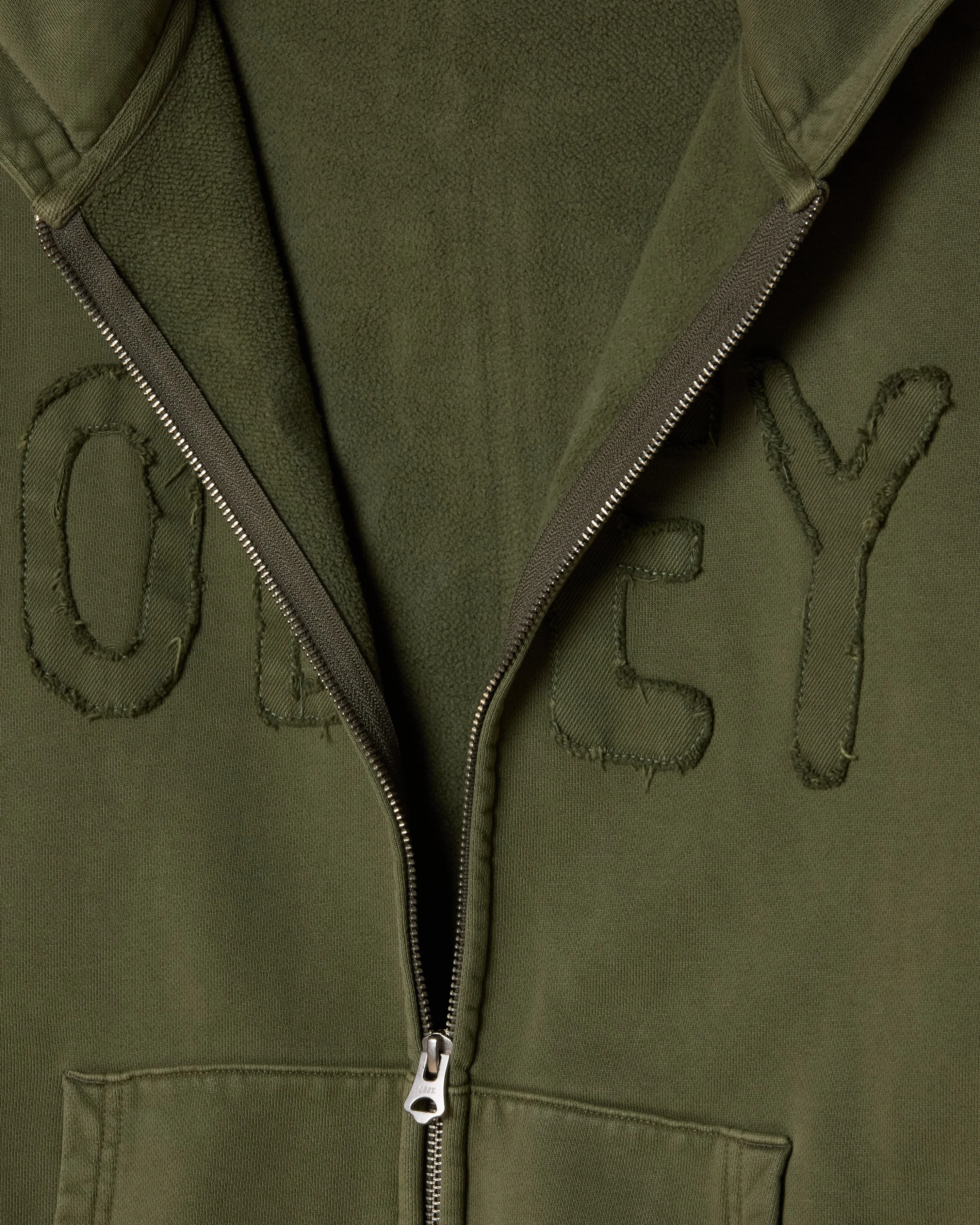 HYBRID FADED ZIP HOOD sold by Obey product image thumbnail 4