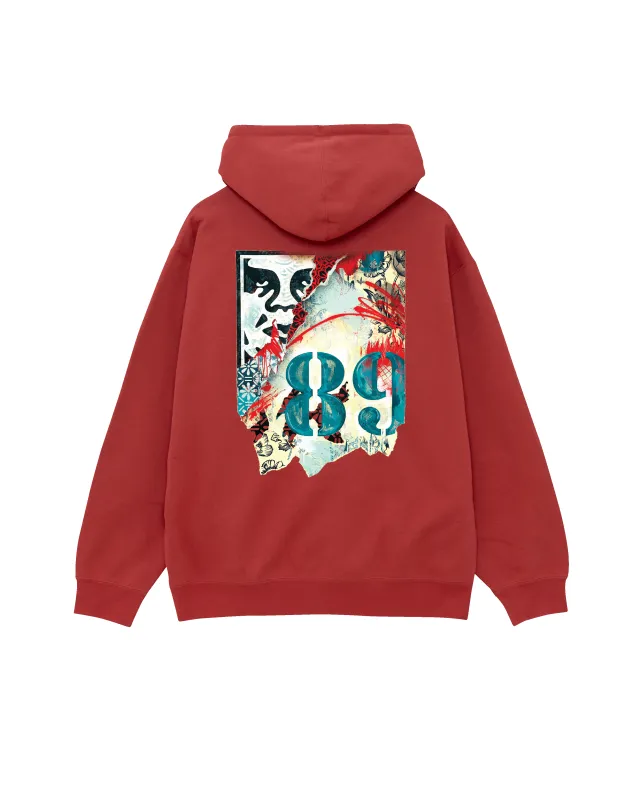 LISBON ICON PREMIUM PULLOVER sold by Obey