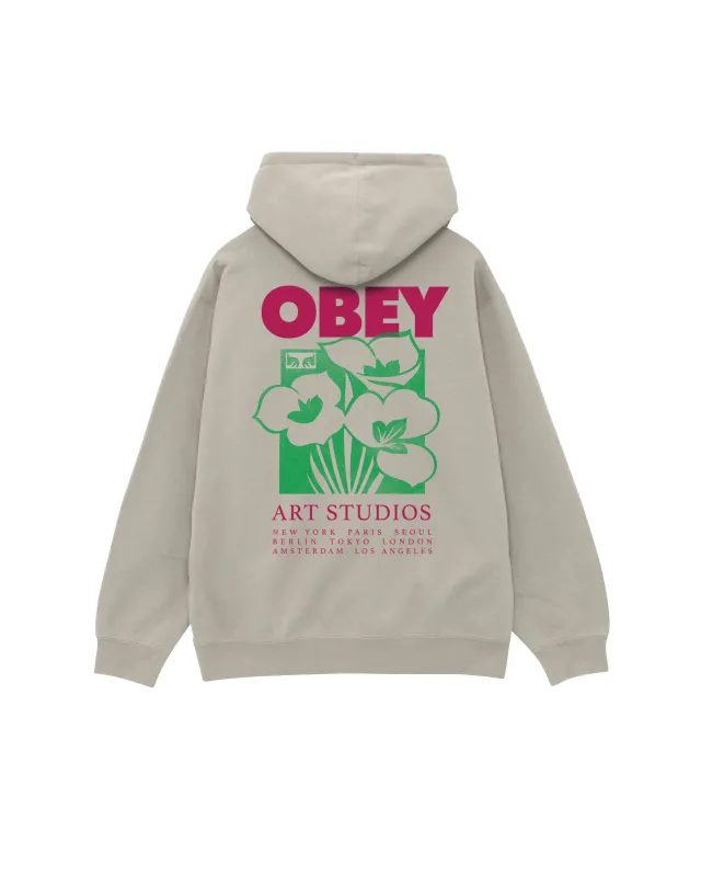 ART STUDIO FLOWERS PREMIUM PULLOVER sold by Obey