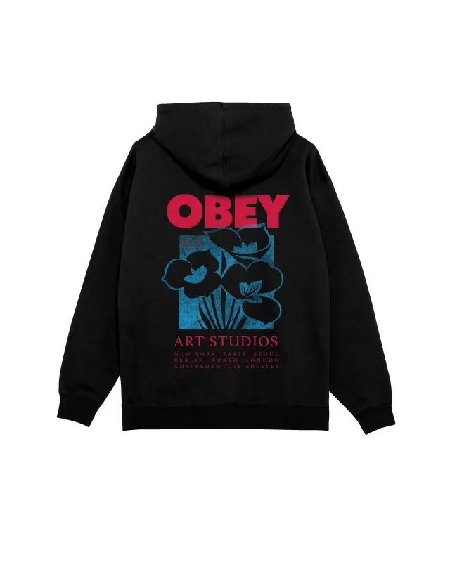 ART STUDIO FLOWERS PREMIUM PULLOVER sold by Obey