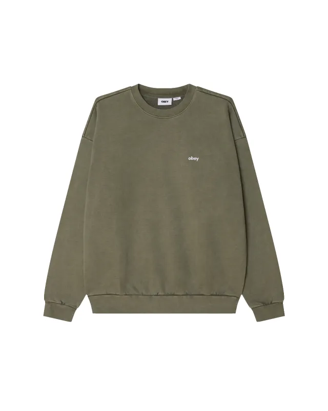 LOWERCASE PIGMENT CREWNECK sold by Obey