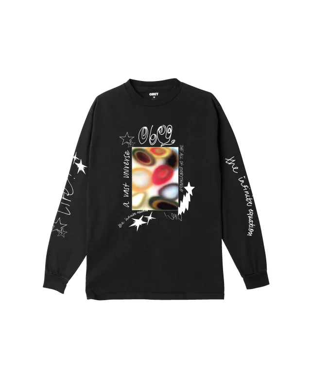 VAST UNIVERSE PIGMENT LS T-SHIRT sold by Obey