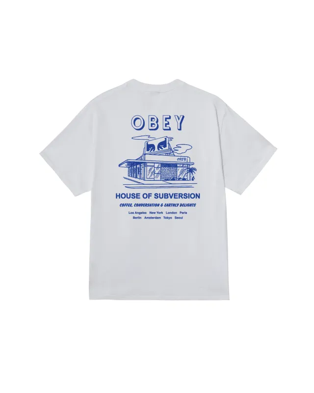 HOUSE OF SUBVERSION CLASSIC T-SHIRT sold by Obey
