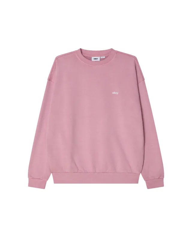 LOWERCASE PIGMENT CREWNECK sold by Obey