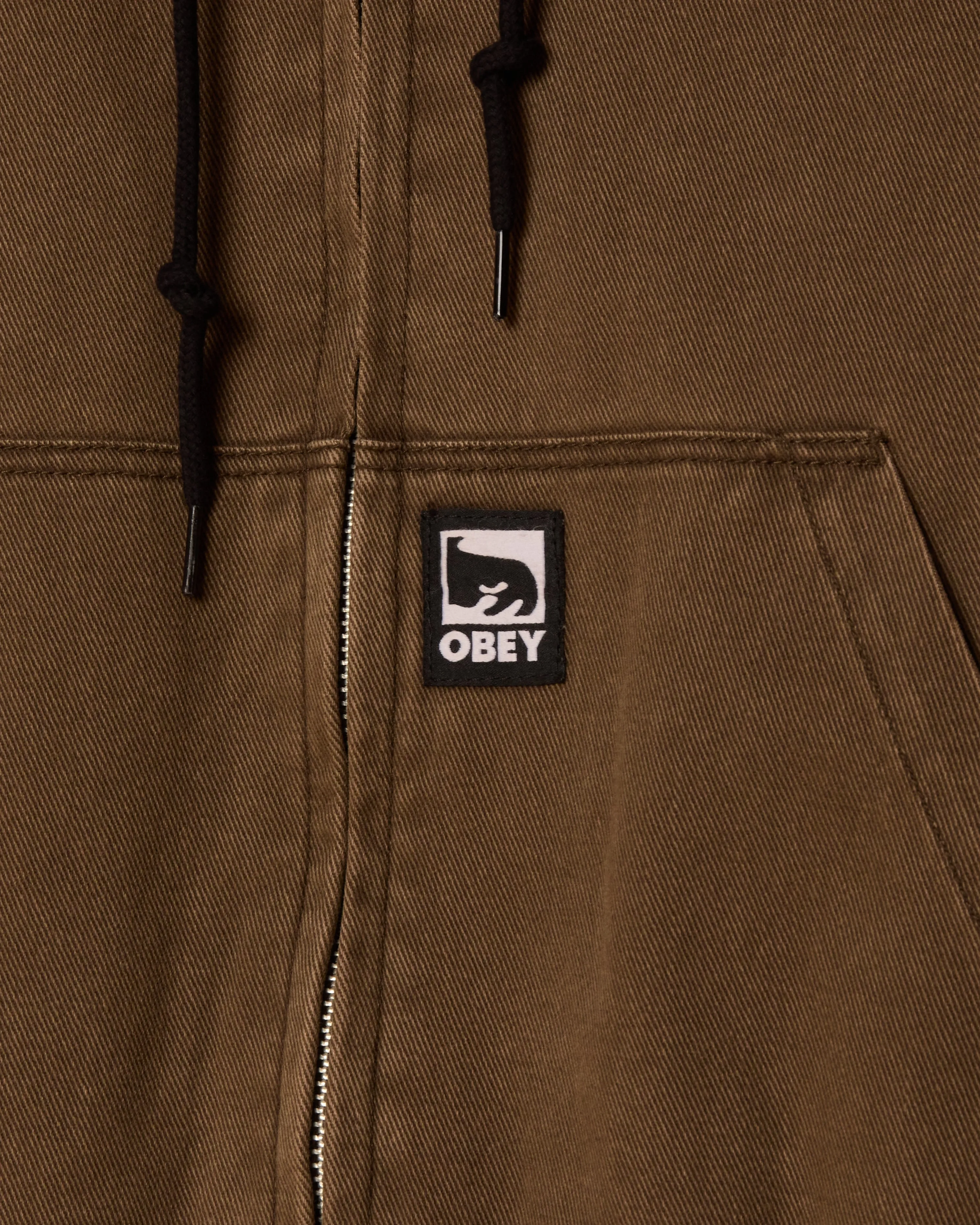 GLEN ZIP UP JACKET sold by Obey product image thumbnail 3