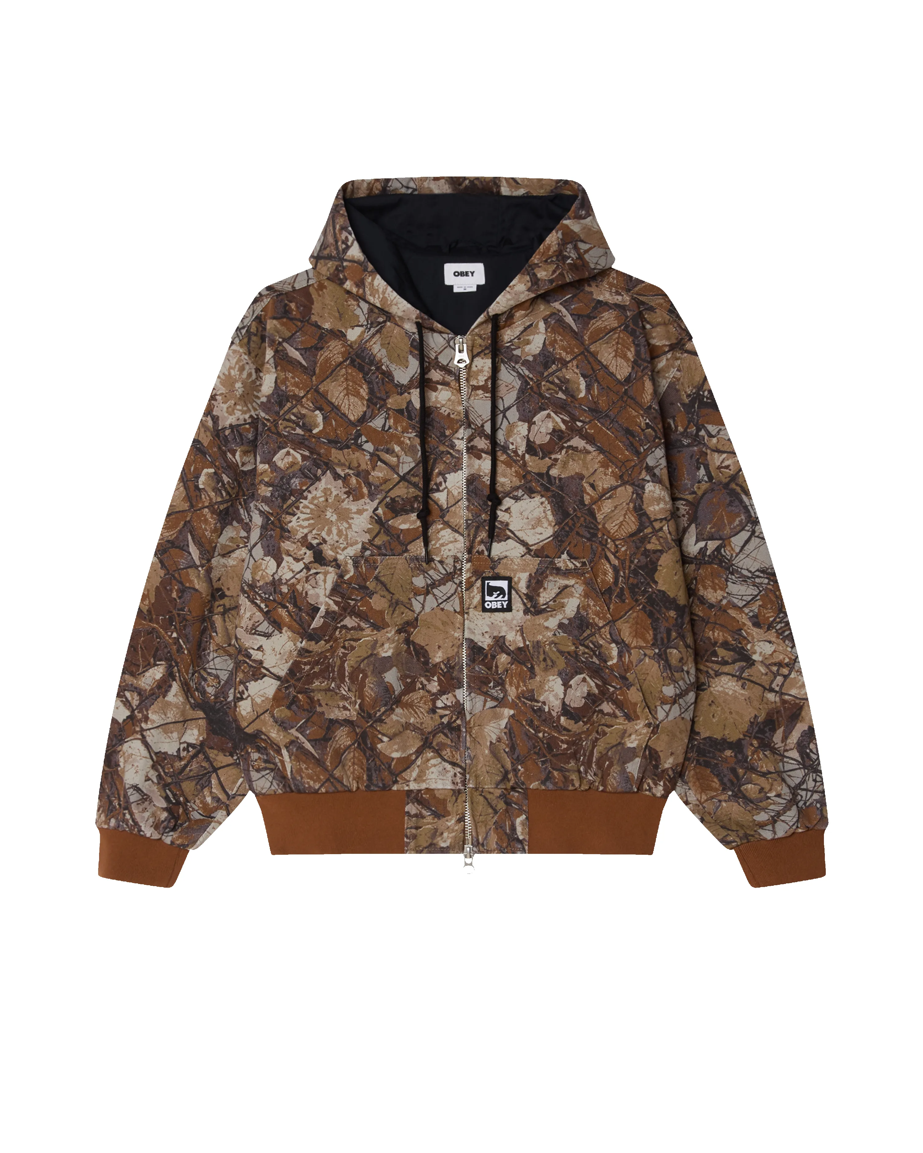 GLEN ZIP UP JACKET sold by Obey