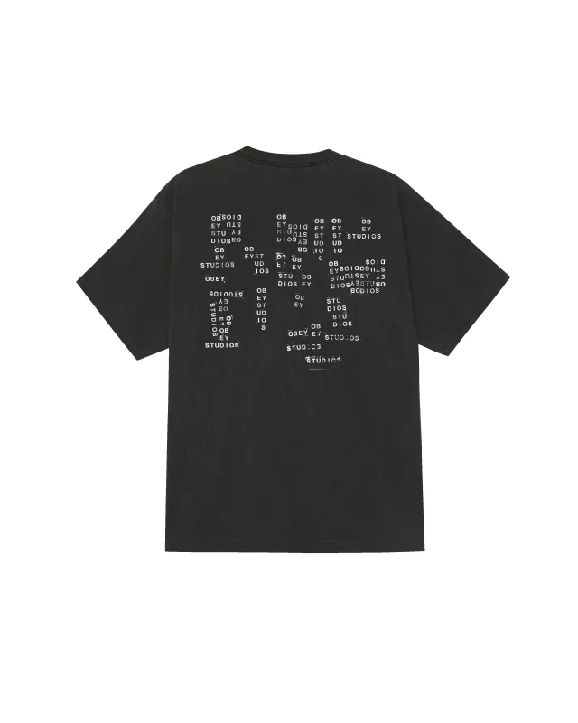 OBEY STUDIOS STAMP PIGMENT T-SHIRT sold by Obey