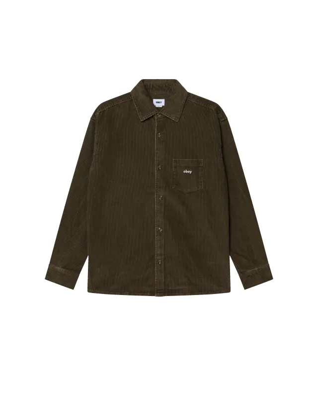 BUCKLEY CORDUROY SHIRT sold by Obey