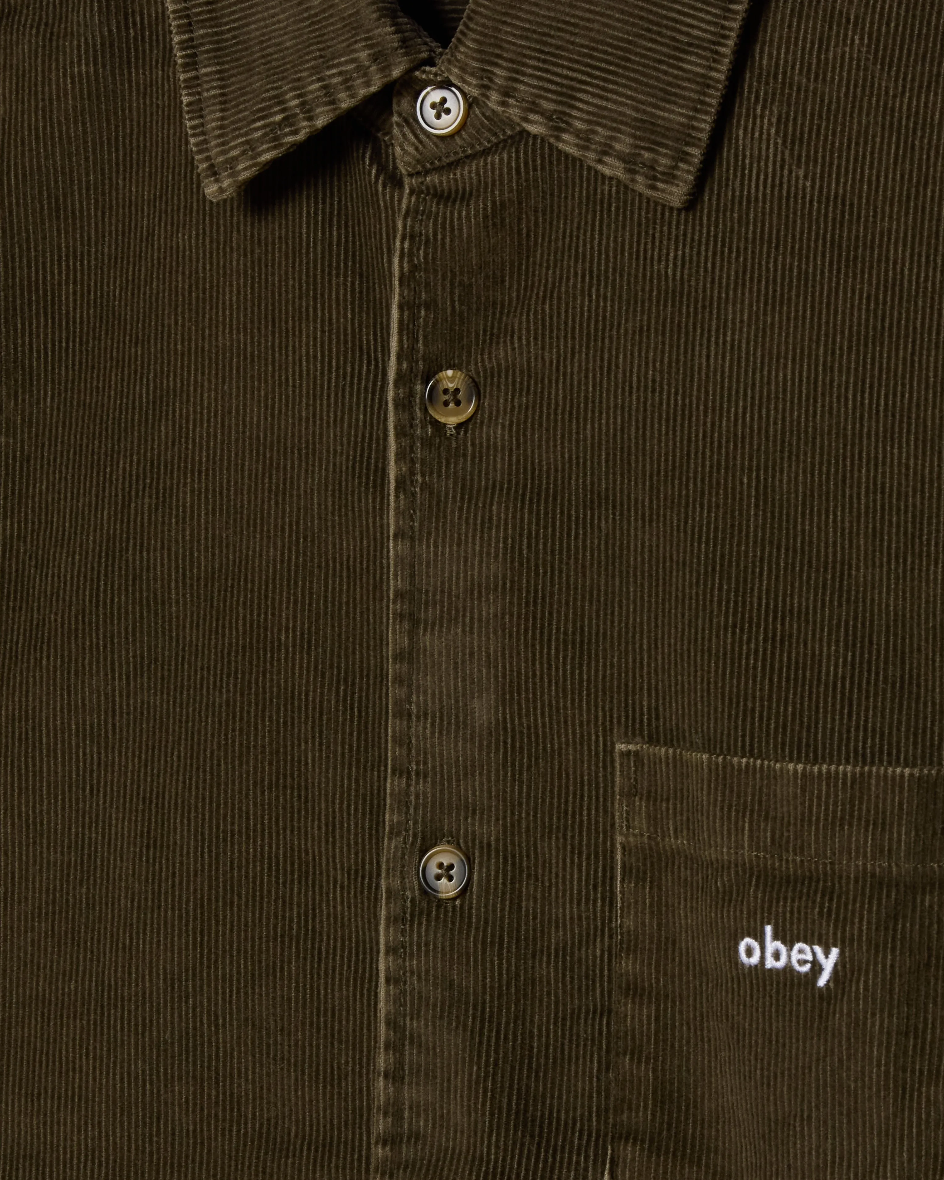 BUCKLEY CORDUROY SHIRT sold by Obey product image thumbnail 3
