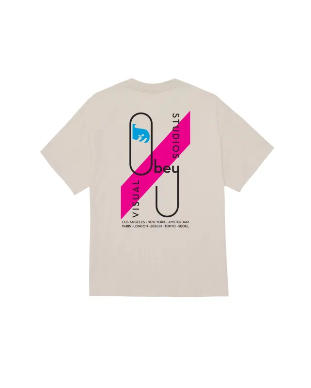 VISUAL STUDIOS CLASSIC T-SHIRT sold by Obey