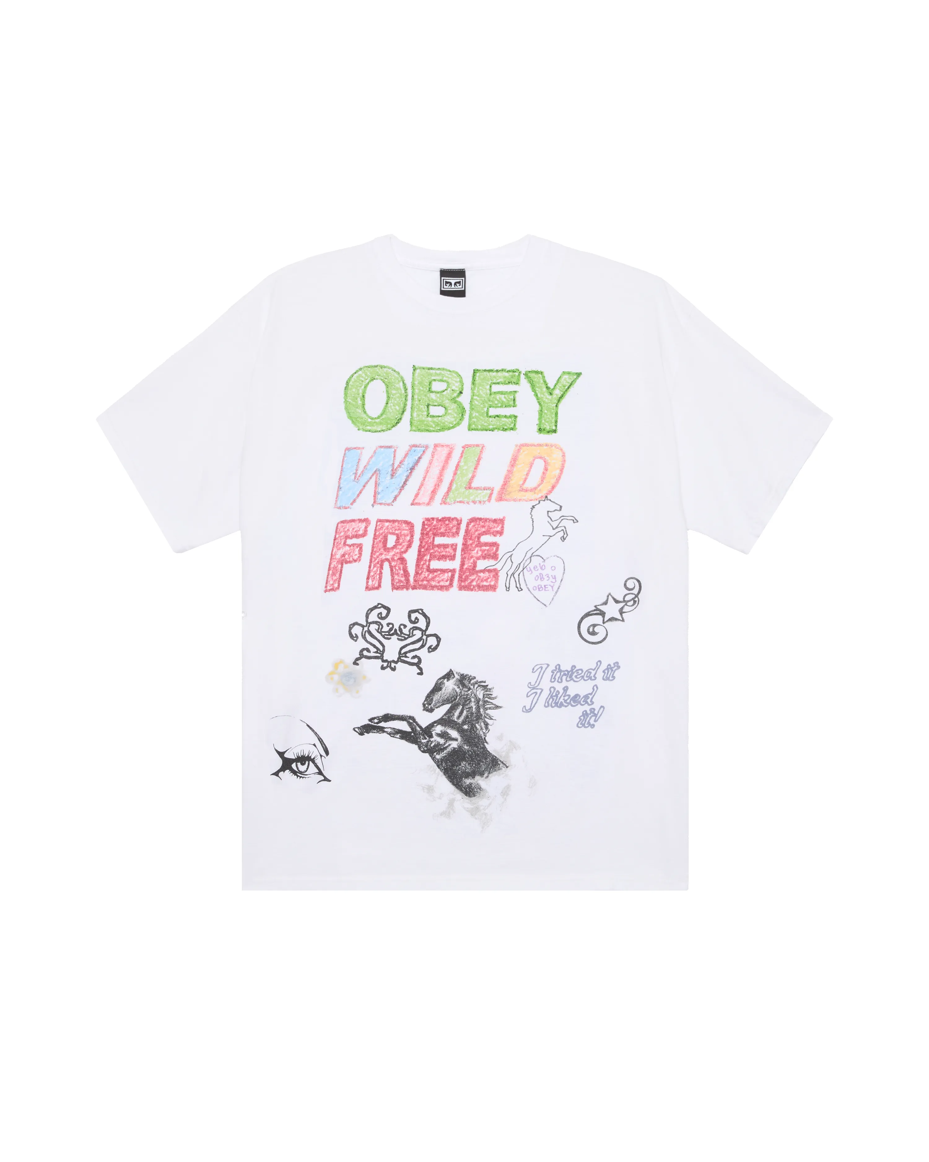 WILD FREE VINTAGE T-SHIRT sold by Obey