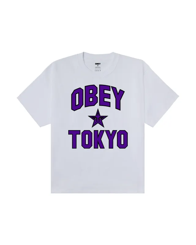 TOKYO CITY STAR HEAVYWEIGHT T-SHIRT sold by Obey