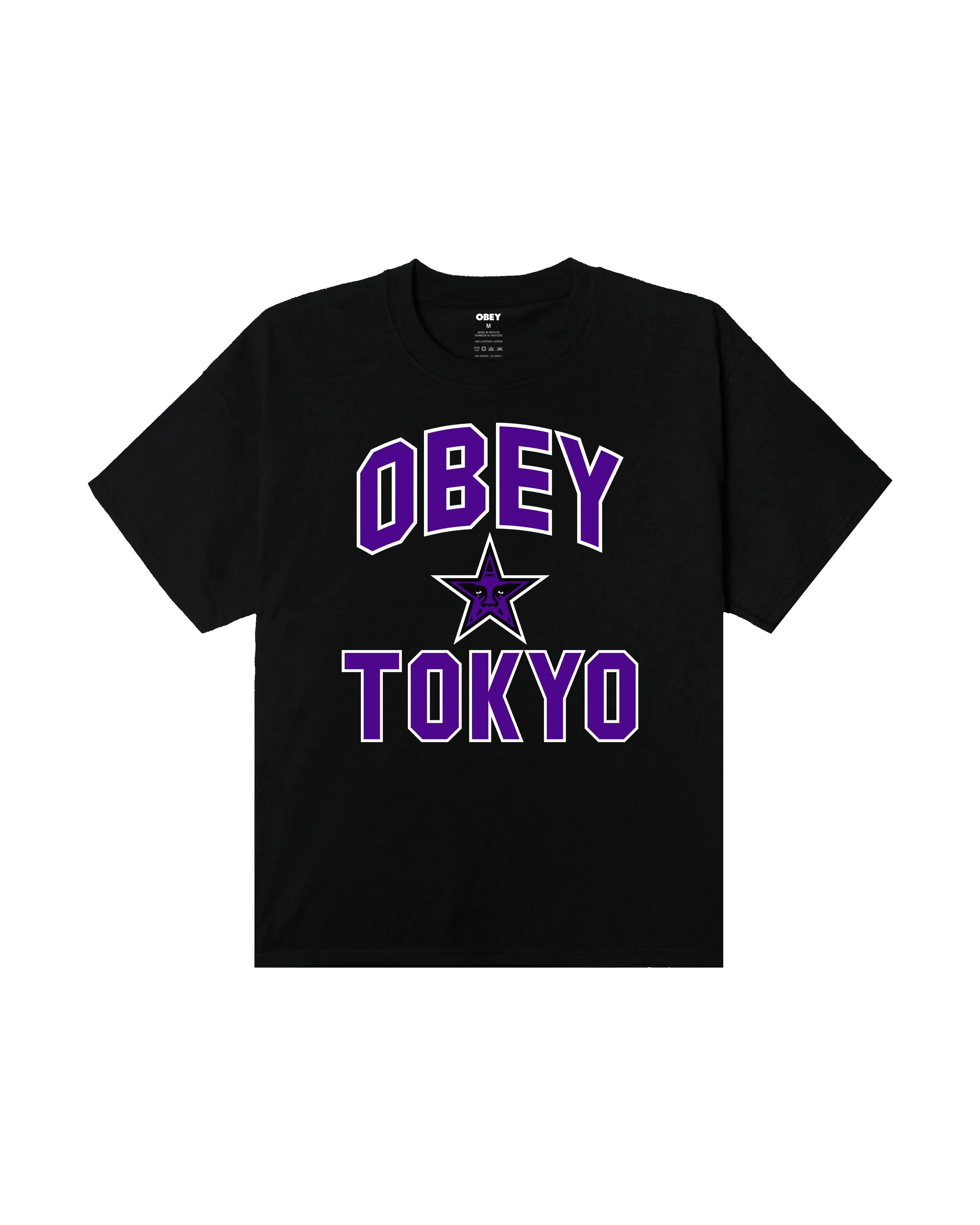 TOKYO CITY STAR HEAVYWEIGHT T-SHIRT sold by Obey