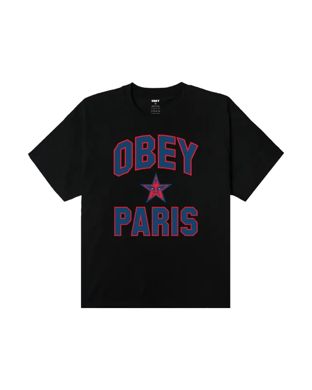 PARIS CITY STAR HEAVYWEIGHT T-SHIRT sold by Obey