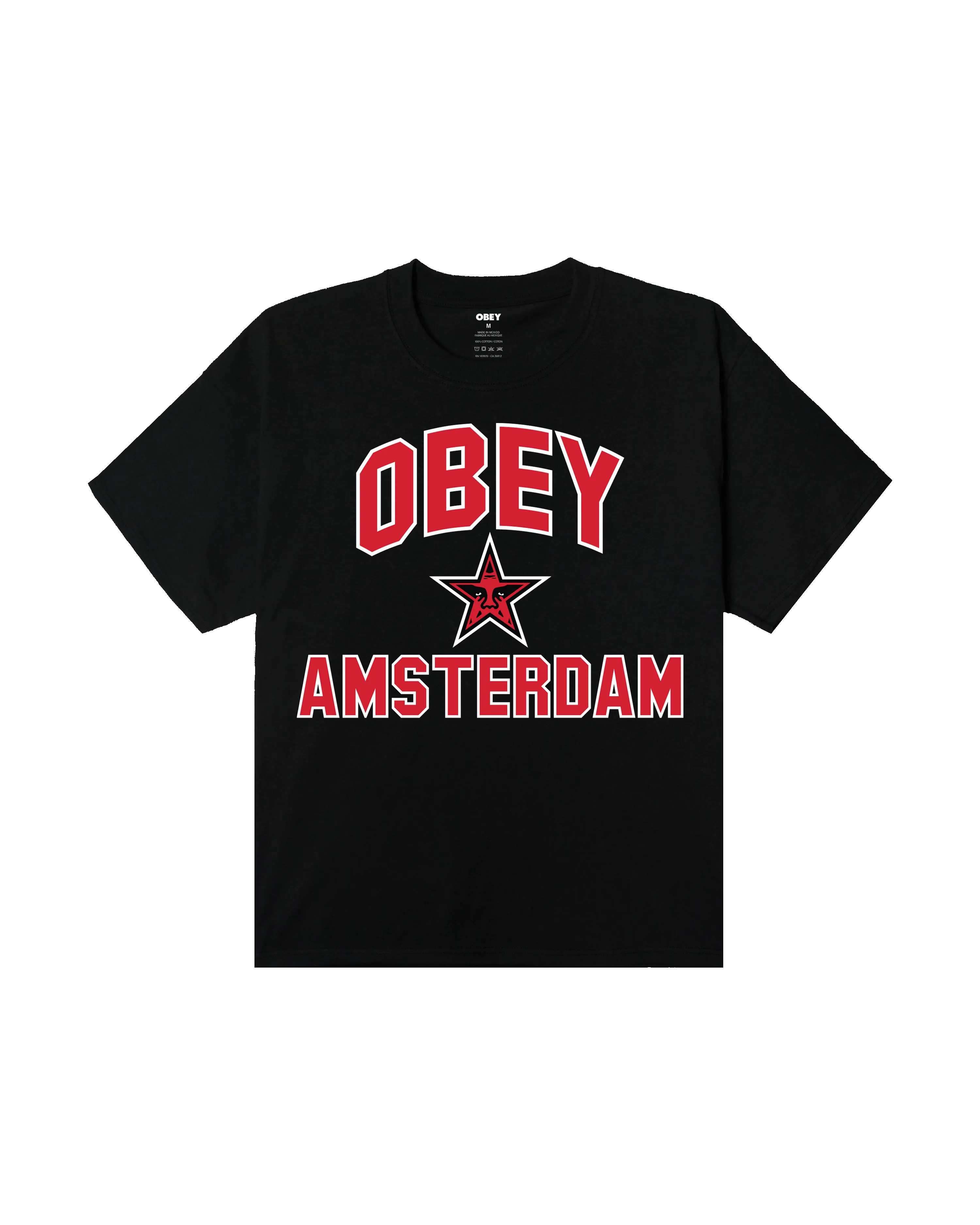 AMSTERDAM CITY STAR HEAVYWEIGHT T-SHIRT sold by Obey
