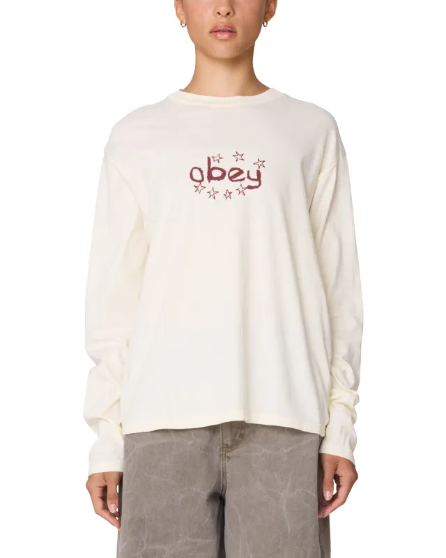 NOTEBOOK DOODLE LS MICHA T-SHIRT sold by Obey