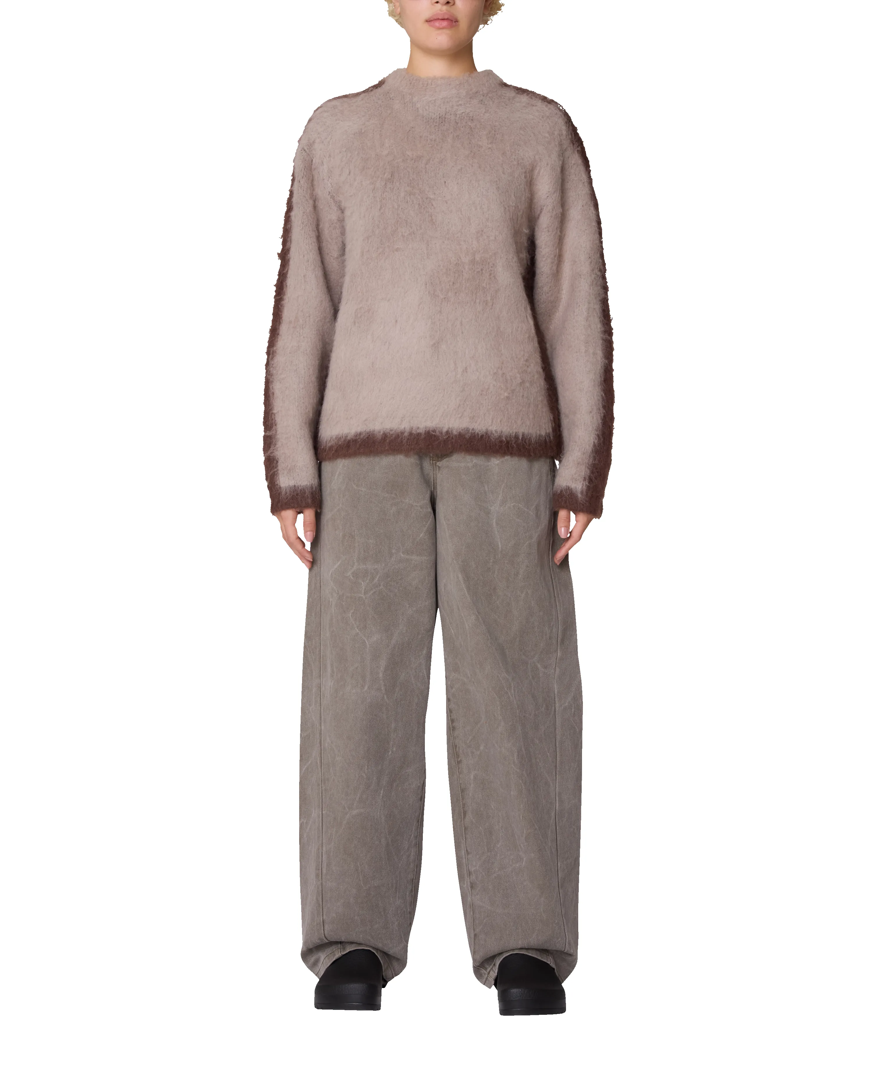 AURA CREW SWEATER sold by Obey product image thumbnail 4