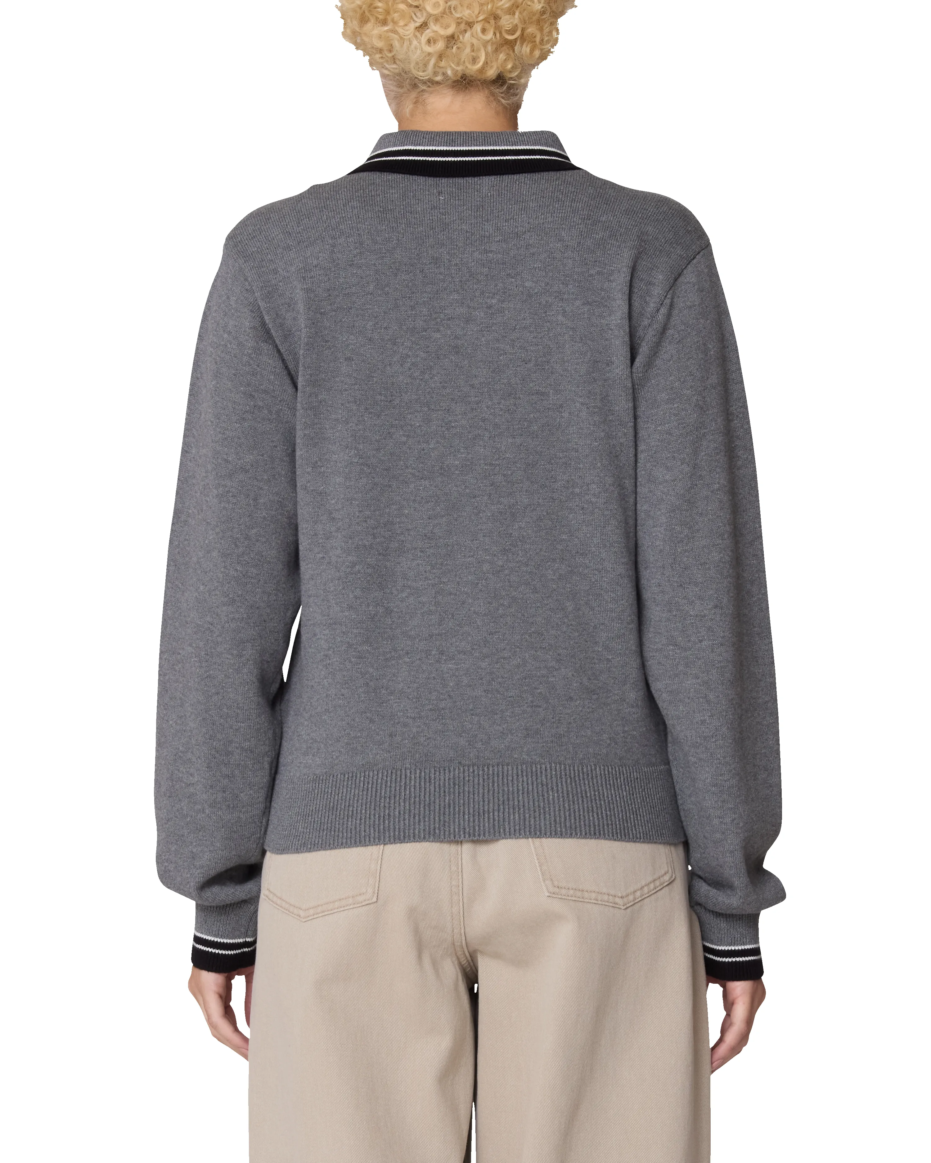 GOALIE POLO SWEATER sold by Obey product image thumbnail 3