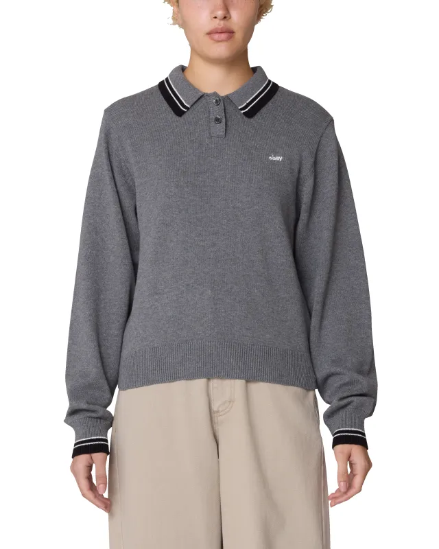 GOALIE POLO SWEATER sold by Obey