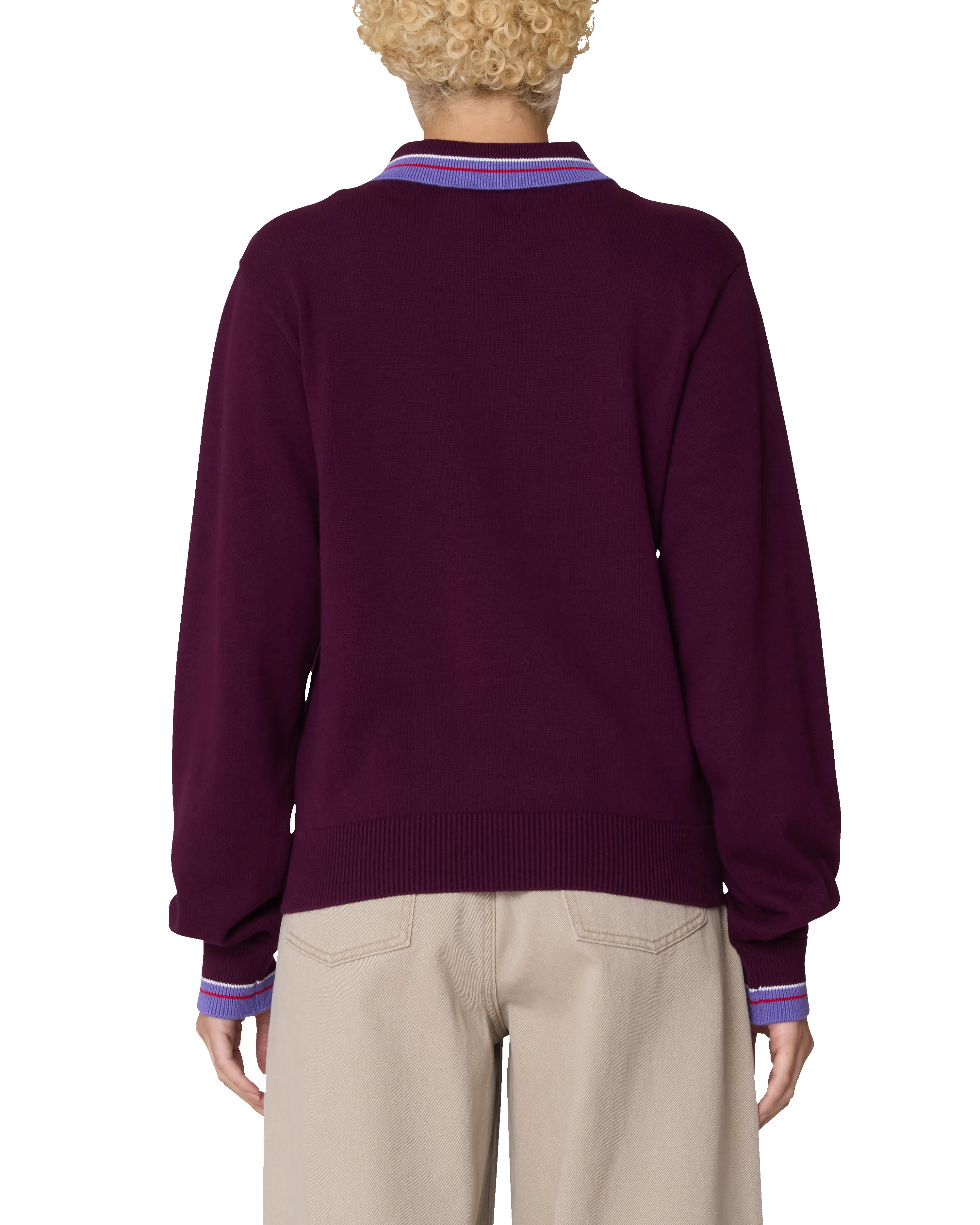 GOALIE POLO SWEATER sold by Obey product image thumbnail 3