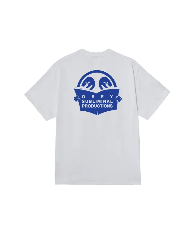 SUBLIMINAL PRODUCTIONS CLASSIC T-SHIRT sold by Obey