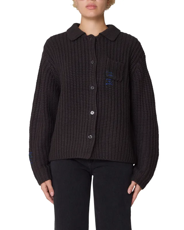 JULIAN BUTTON DOWN SWEATER sold by Obey