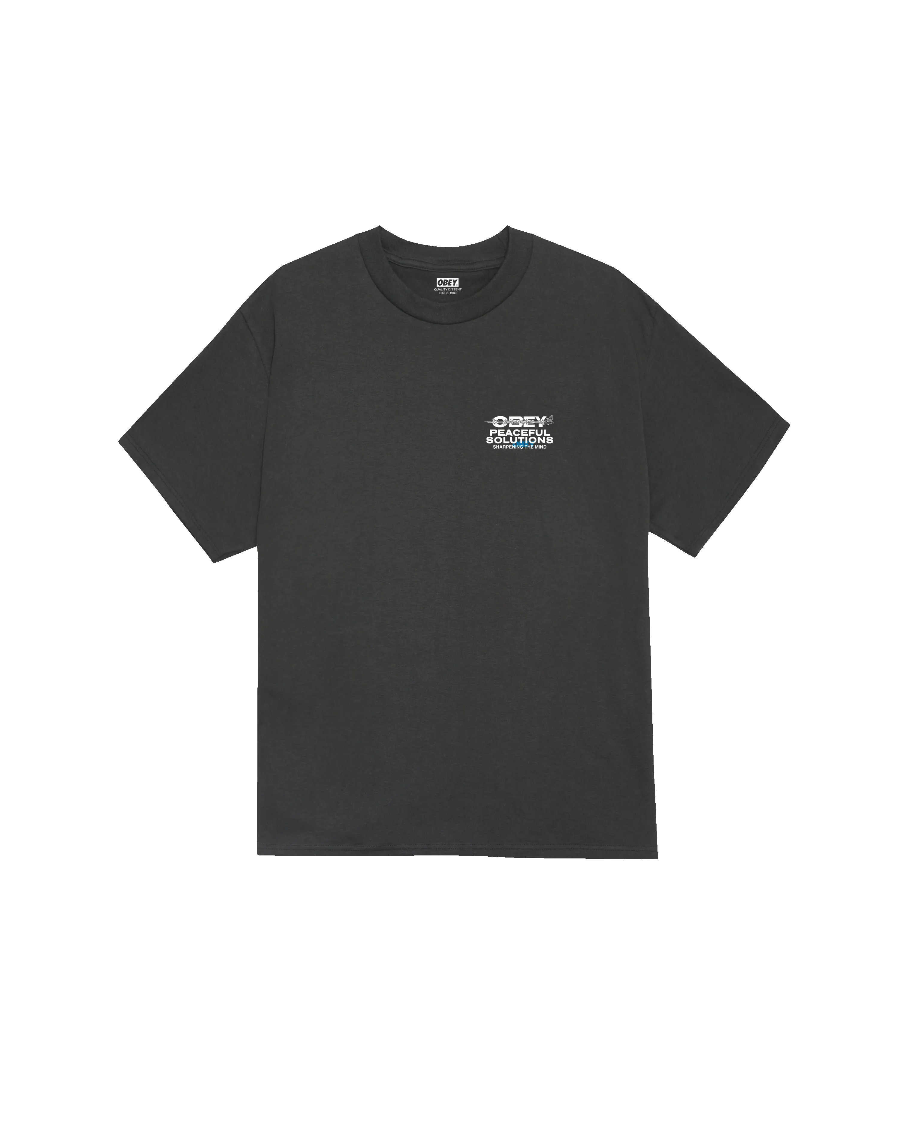PEACEFUL SOLUTIONS CLASSIC T-SHIRT sold by Obey product image thumbnail 2
