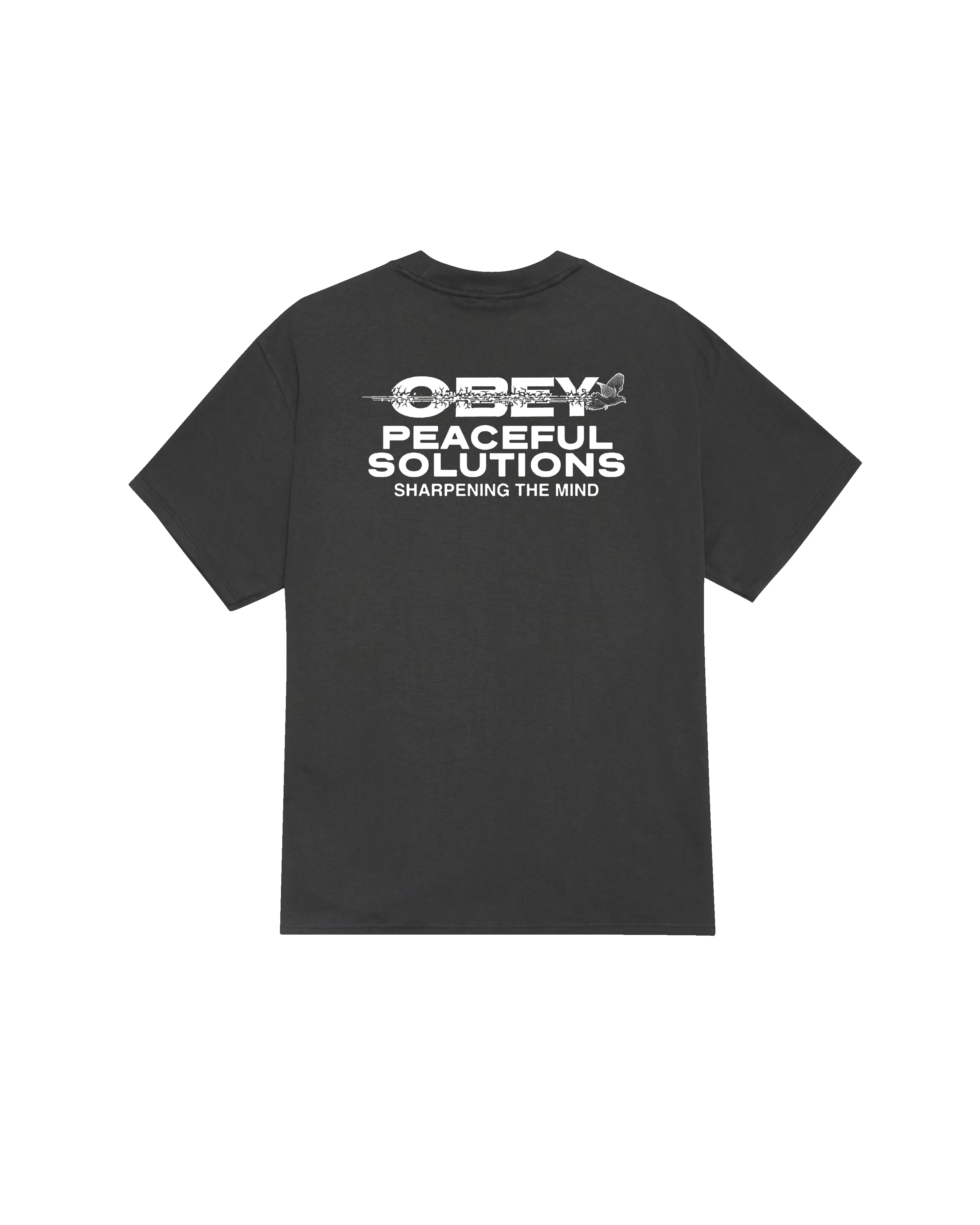 PEACEFUL SOLUTIONS CLASSIC T-SHIRT sold by Obey