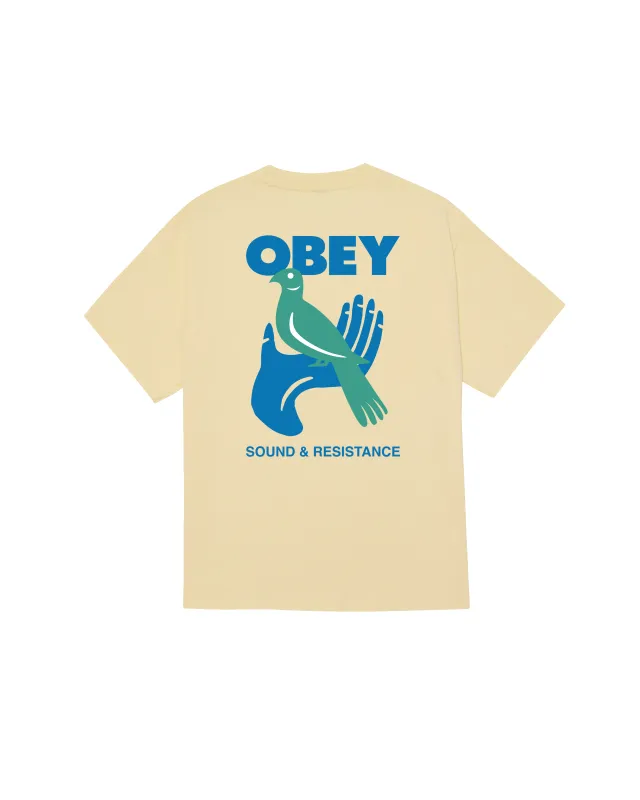 SOUND & RESISTANCE BIRD CLASSIC T-SHIRT sold by Obey