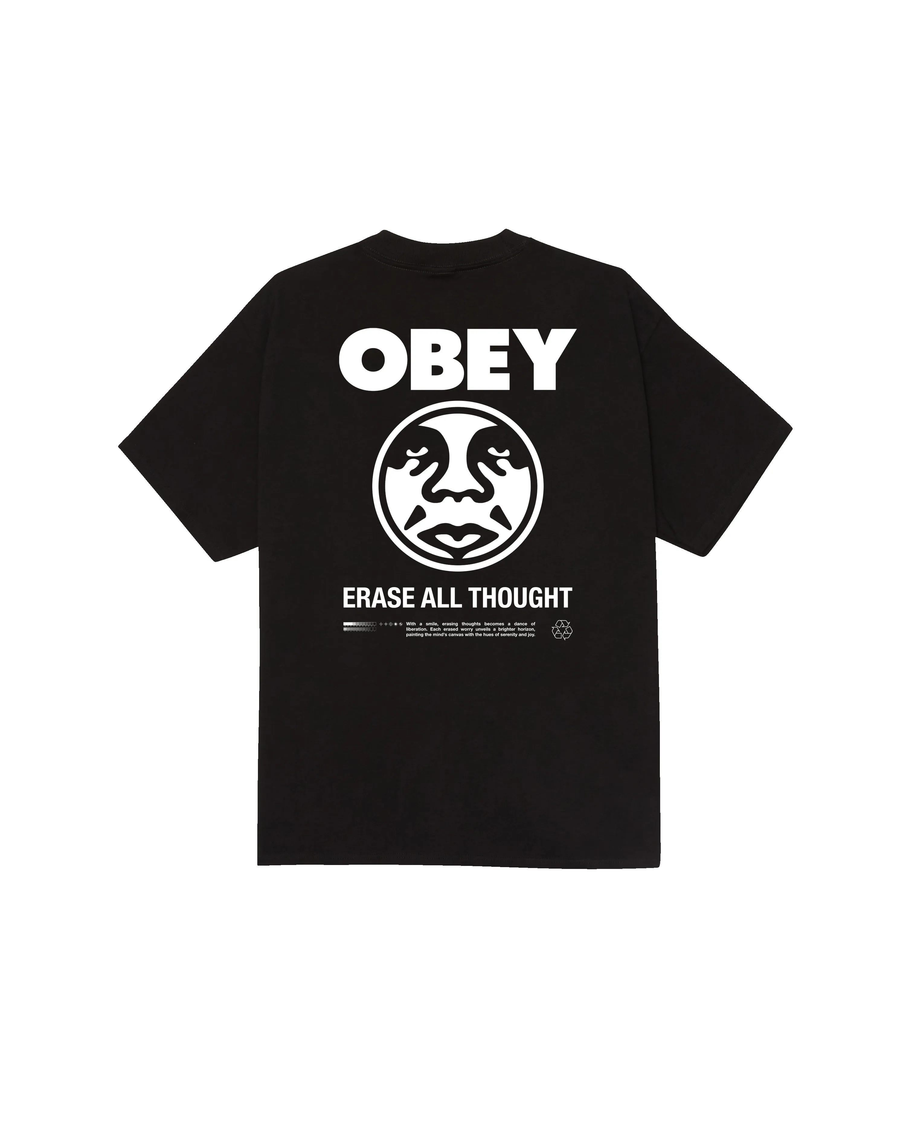 ERASE ALL THOUGHT CLASSIC T-SHIRT sold by Obey