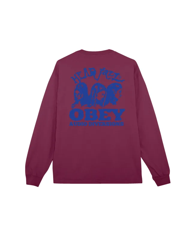 HEAD JAZZ II PIGMENT LS T-SHIRT sold by Obey