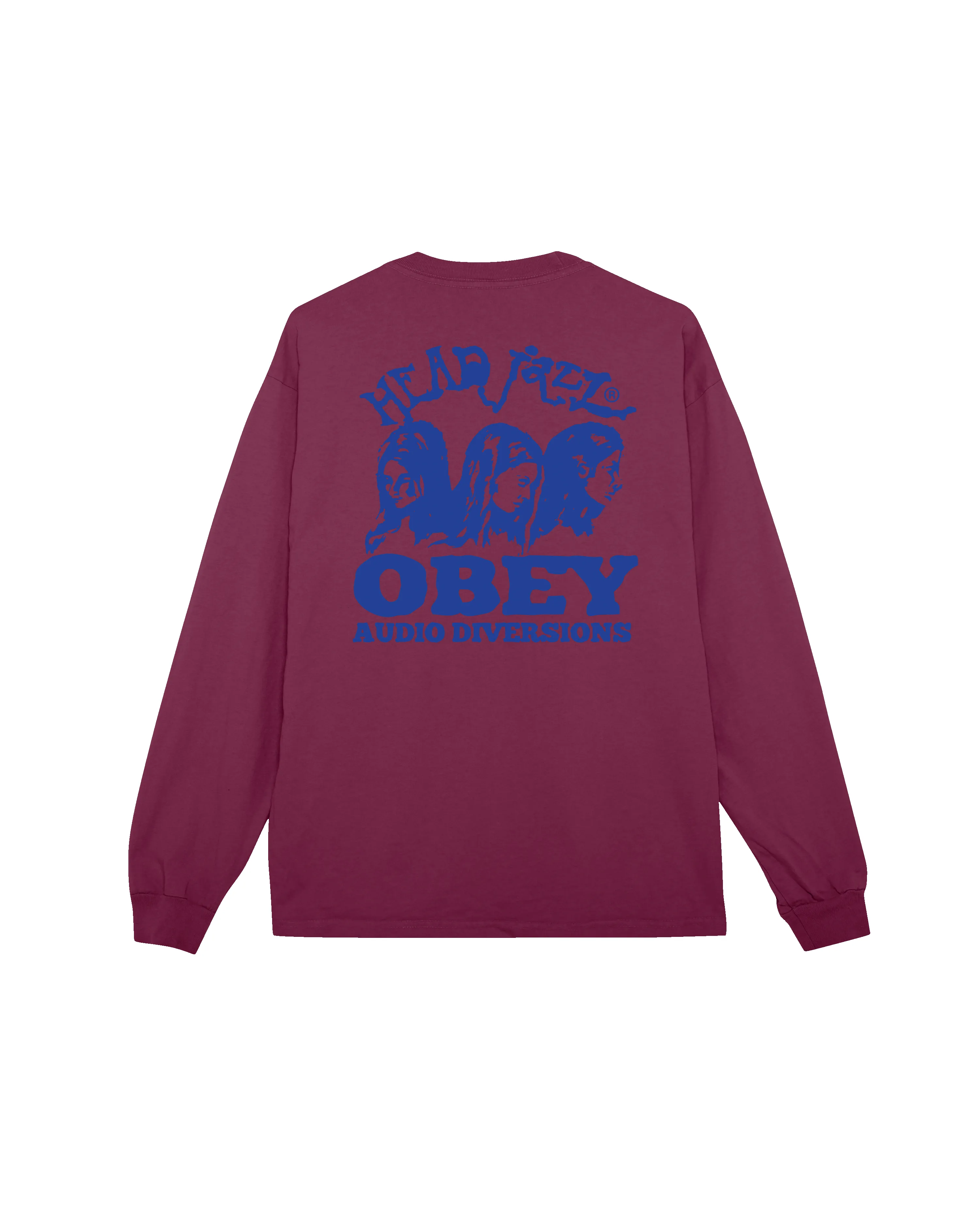 HEAD JAZZ II PIGMENT LS T-SHIRT sold by Obey