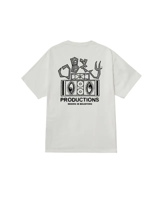 SEEING IS BELIEVING PIGMENT T-SHIRT sold by Obey