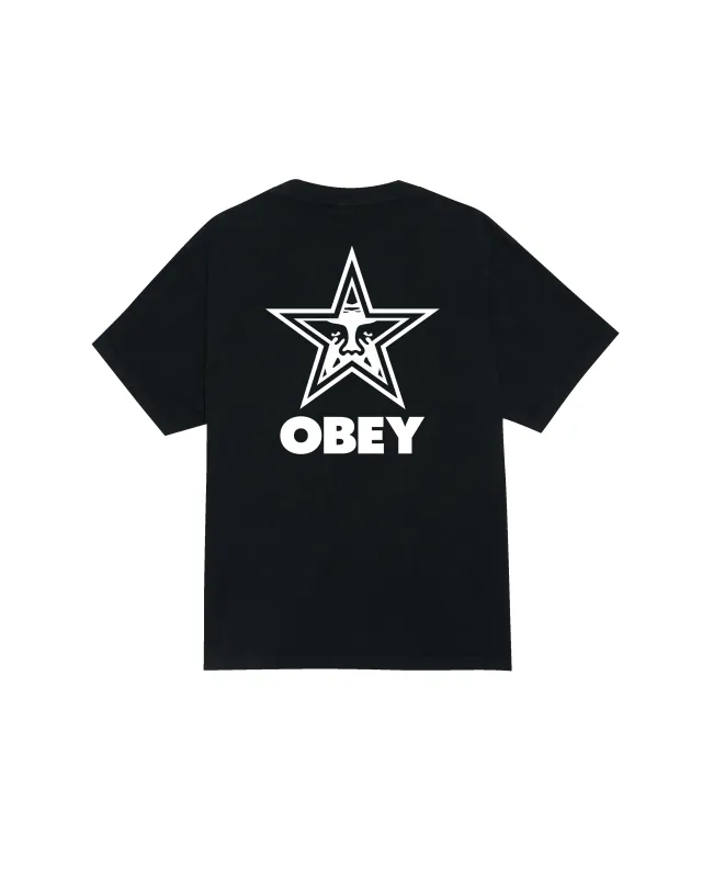 OBEY BOLD STAR PIGMENT T-SHIRT sold by Obey